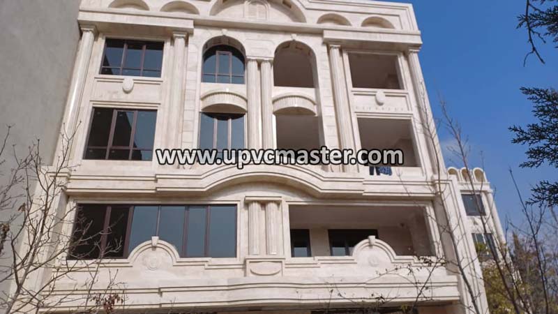 پنجره آفتاب تولید کننده پنجره دوجداره UPVC