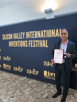 کسب مدال نقره مسابقات سیلیکون ولی آمریکا به محقق و مخترع ایرانی